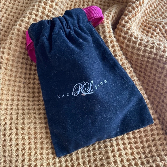 Rachel Leigh chain bracelet  with aqua‎ ribbon - Picture 6 of 6